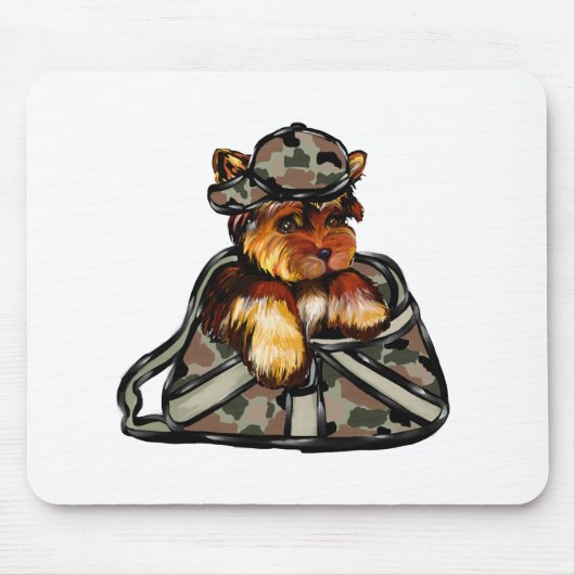 YORKIE POO MOUSEPAD (Vorne)