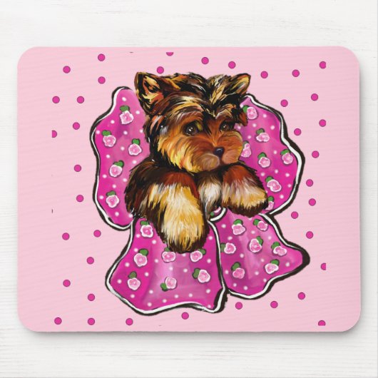 Yorkie Poo Mousepad (Vorne)