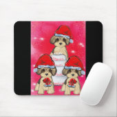 Yorkie Poo Mousepad (Mit Mouse)