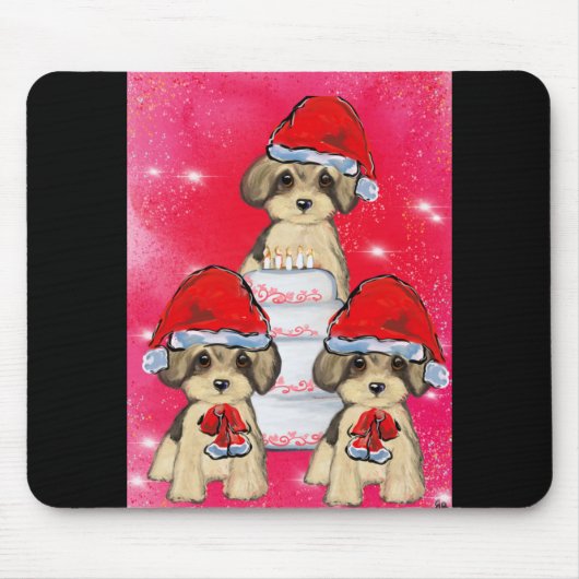 Yorkie Poo Mousepad (Vorne)