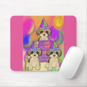 Yorkie Poo Mousepad (Mit Mouse)