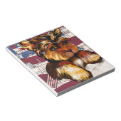 YORKIE POO NOTIZBLOCK (angewinkelt)