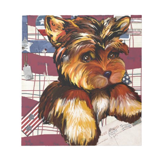 YORKIE POO NOTIZBLOCK (Vorderseite)