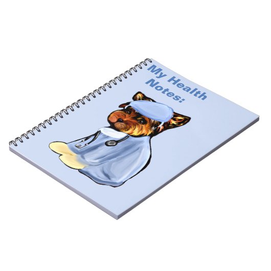 Yorkie Poo Notizblock (Linke Seite)