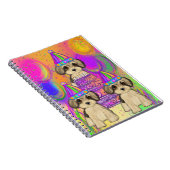 Yorkie Poo Notizblock (Rechte Seite)