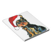 YORKIE POO NOTIZBLOCK (angewinkelt)