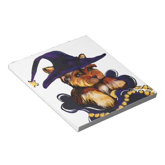 YORKIE POO NOTIZBLOCK (angewinkelt)