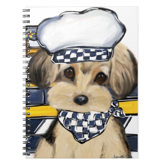 YORKIE POO NOTIZBLOCK (Vorderseite)