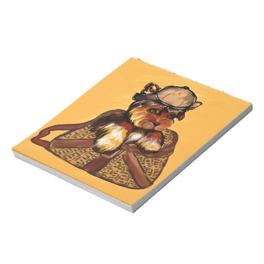 YORKIE POO NOTIZBLOCK (Rotiert)