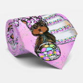 Yorkie Poo Oaster Krawatte (Gerollt)