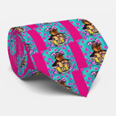 Yorkie Poo Ostern Krawatte (Gerollt)