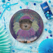 Yorkie Poo Pappteller (Party)