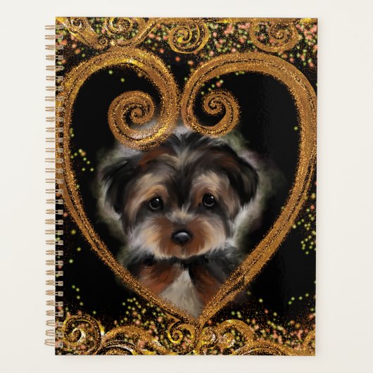 Yorkie Poo Planer (Vorderseite)