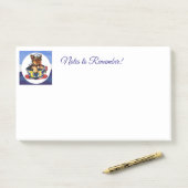 Yorkie Poo Post-it Klebezettel (Auf Schreibtisch)