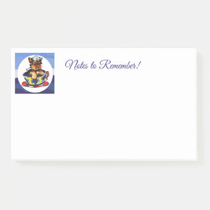 Yorkie Poo Post-it Klebezettel