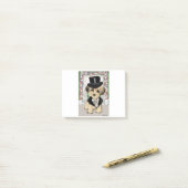 YORKIE POO POST-IT KLEBEZETTEL (Auf Schreibtisch)