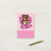 Yorkie Poo Post-it Klebezettel (Auf Schreibtisch)
