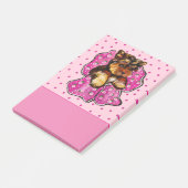 Yorkie Poo Post-it Klebezettel (angewinkelt)