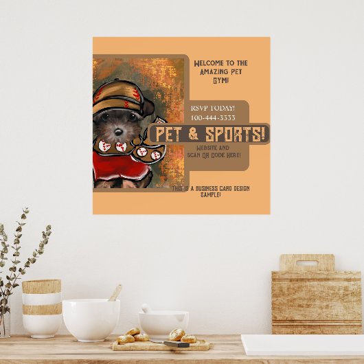 Yorkie Poo Poster (Küche)