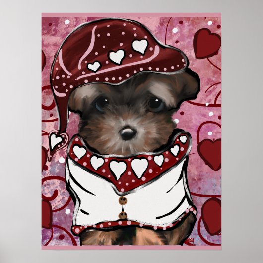Yorkie Poo Poster (Vorne)