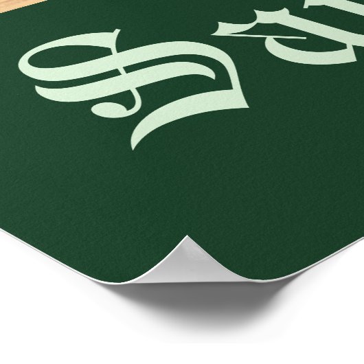 Yorkie Poo Poster (Ecke)