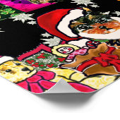 YORKIE POO POSTER (Ecke)