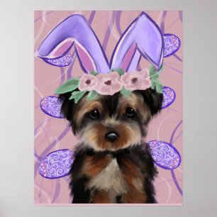 Yorkie Poo Poster