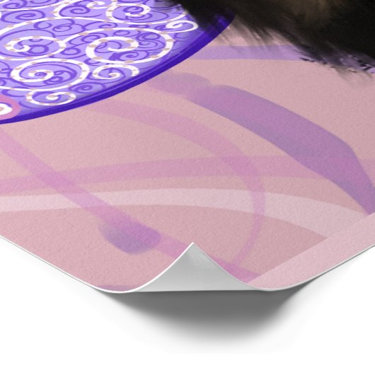 Yorkie Poo Poster (Ecke)