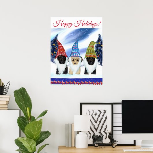 YORKIE POO POSTER (Heimbüro)