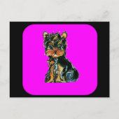 Yorkie Poo Postkarte (Vorderseite)