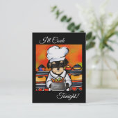 YORKIE POO POSTKARTE (Stehend Vorderseite)