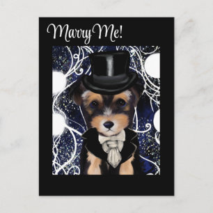Yorkie Poo Postkarte