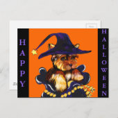 YORKIE POO POSTKARTE (Vorne/Hinten)