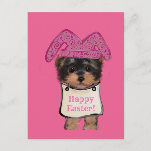 Yorkie Poo Postkarte (Vorderseite)