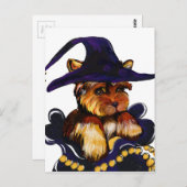 YORKIE POO POSTKARTE (Vorne/Hinten)