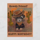 Yorkie Poo Postkarte (Vorderseite)