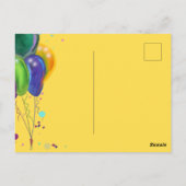 Yorkie Poo Postkarte (Rückseite)