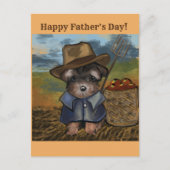 Yorkie Poo Postkarte (Vorderseite)