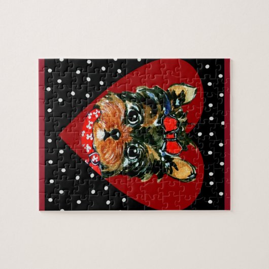 Yorkie Poo Puzzle (Horizontal)