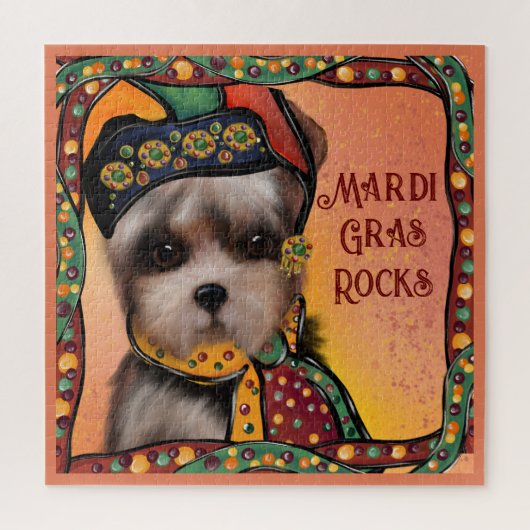 Yorkie Poo Puzzle (Vertikal)