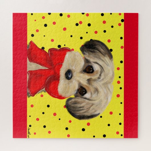 Yorkie Poo Puzzle (Horizontal)