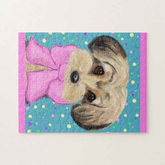 YORKIE POO PUZZLE (Horizontal)