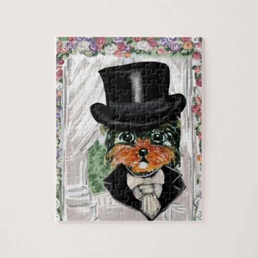 Yorkie Poo Puzzle (Vertikal)
