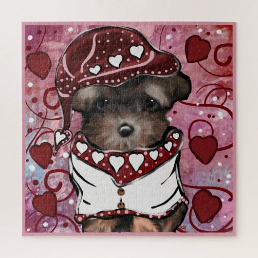 Yorkie Poo Puzzle (Vertikal)