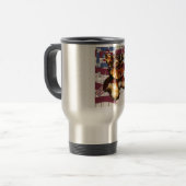 YORKIE POO REISEBECHER (Vorderseite Links)