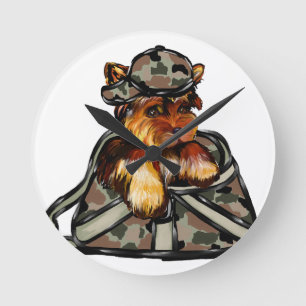 YORKIE POO RUNDE WANDUHR