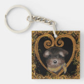 Yorkie Poo Schlüsselanhänger (Vorderseite)