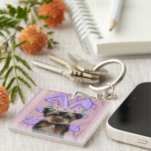 Yorkie Poo Schlüsselanhänger