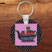 Yorkie Poo Schlüsselanhänger (Vorderseite)