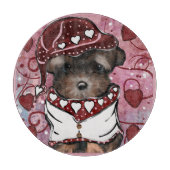 Yorkie Poo Schneidebrett (Vorderseite)